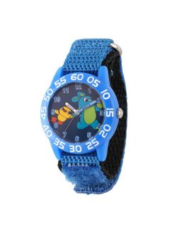 Toy Story 4 Bunny Ducky Boys' Blue Plastic Watch, 1-Pack