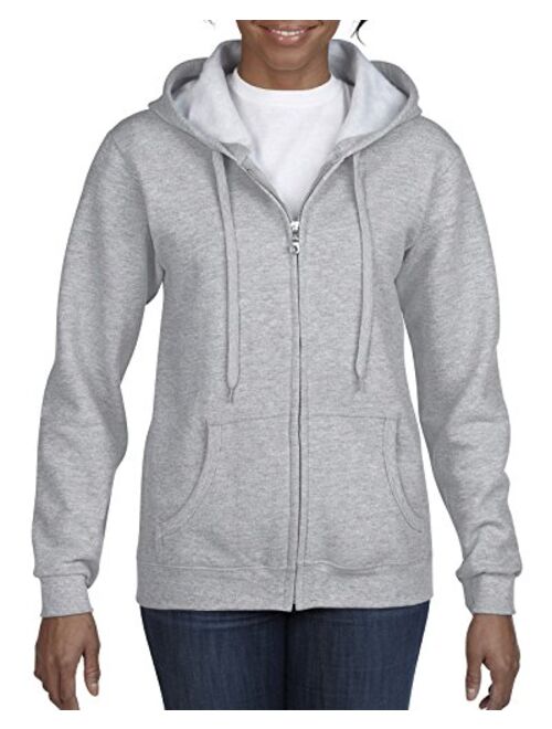 Gildan Women's Full Zip Hooded Sweatshirt