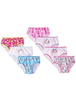  Feathers Girls Butterfly Print Snug Fit Tagless Briefs