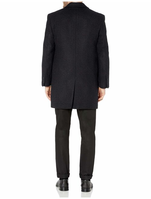 Hart Schaffner Marx Men's Topper Dress Wool Top Coat