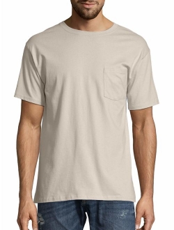 Men's Tagless Short Sleeve Pocket Tee