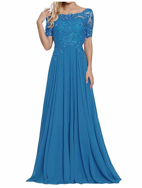 Lover Kiss Women's Mother Of The Bride Maxi Formal Evening Gown