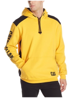 Men's Logo Panel Hooded Sweatshirt (Regular and Big Sizes)