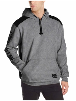 Men's Logo Panel Hooded Sweatshirt (Regular and Big Sizes)