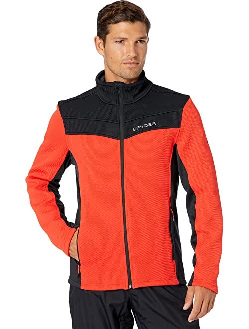 Spyder Men's Encore Fleece Jacket - Full Zip