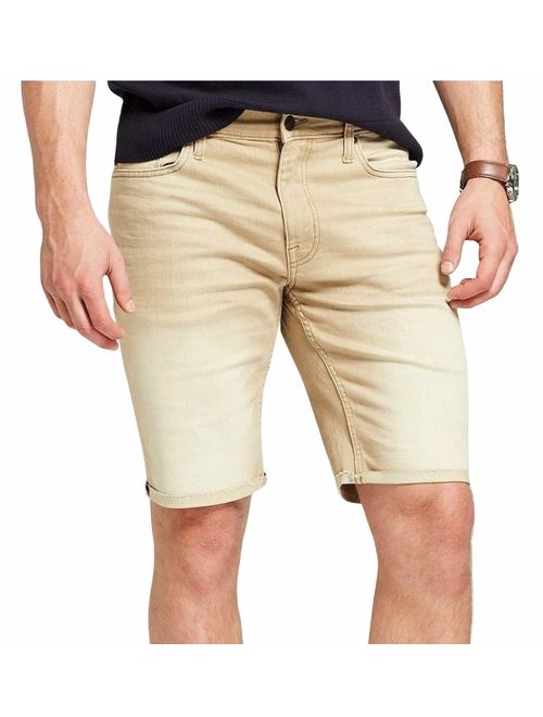 Buy Goodfellow & Co Men's 10.5 inch Inseam Slim Fit Denim Shorts, 38