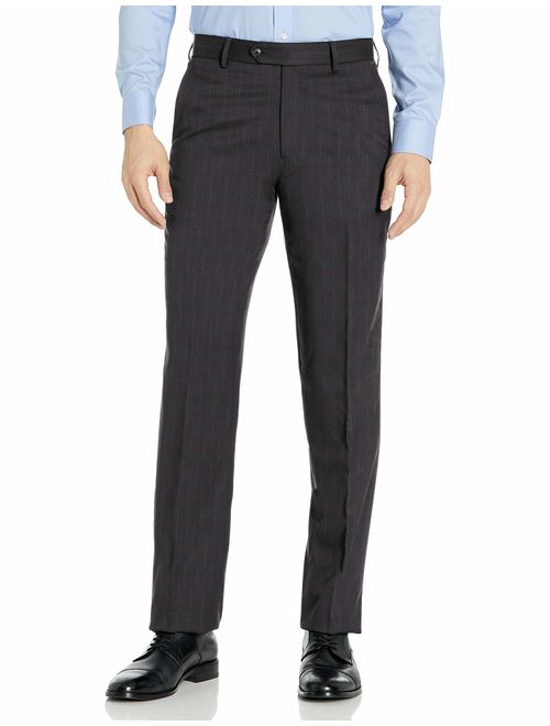 Palm Beach Men's Sam Flat Front Dress Pant