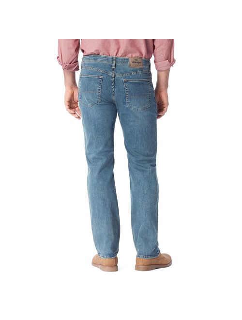 Buy Wrangler Authentics Mens Regular Fit Comfort Flex Waist Jean online ...