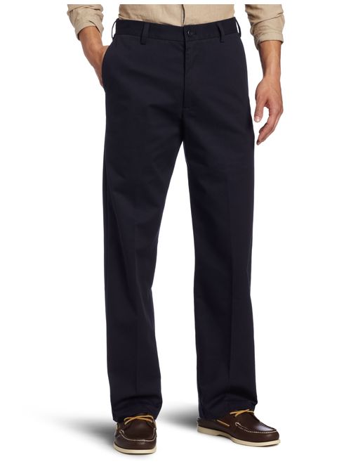 IZOD Men's American Chino Flat Front Straight Fit Pant