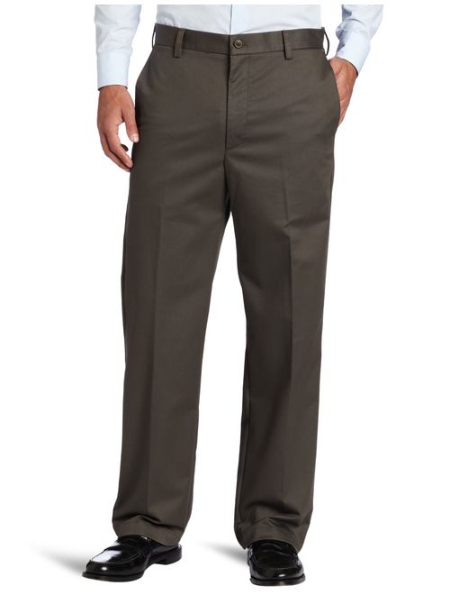 IZOD Men's American Chino Flat Front Straight Fit Pant