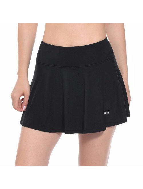 BALEAF Women's Athletic Golf Skirt Tennis Skort Pleated with Pockets