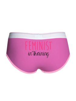 CafePress Feminist in Training Boyshirt Panty