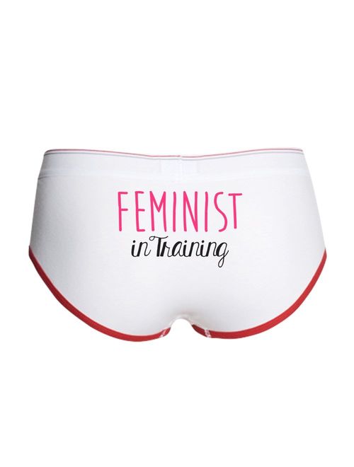 CafePress Feminist in Training Boyshirt Panty