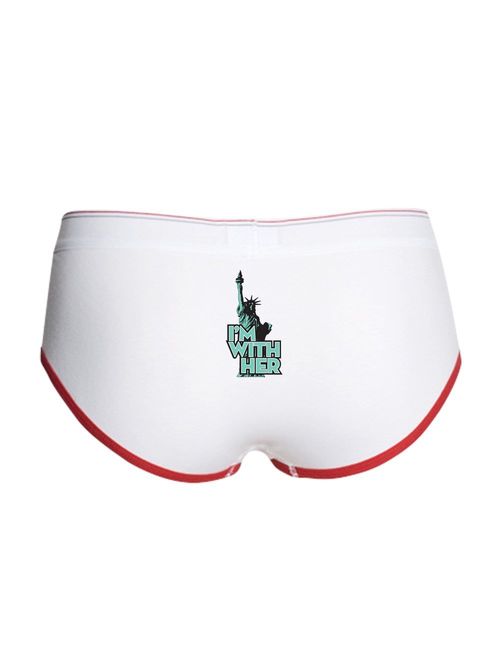 CafePress - Lady Liberty - Im with Her - Women's Boy Brief, Boyshort Panty Underwear with Novelty Design