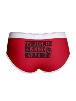 CafePress - Womans Place in Revolution - Women's Boy Brief, Boyshort Panty Underwear with Novelty Design