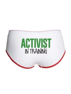 CafePress - Activist in Training - Women's Boy Brief, Boyshort Panty Underwear with Novelty Design