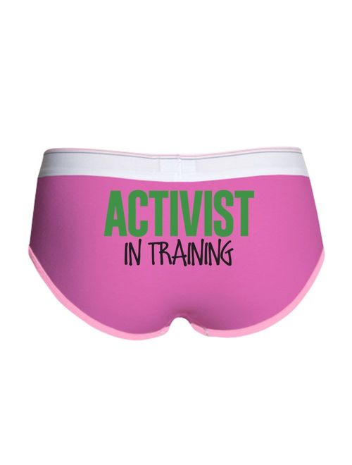 CafePress - Activist in Training - Women's Boy Brief, Boyshort Panty Underwear with Novelty Design