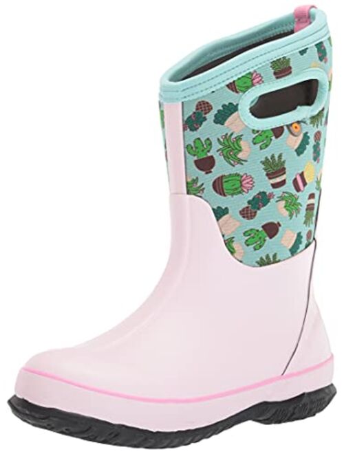 BOGS Kids' Classic High Waterproof Insulated Rubber Neoprene Rain Boot