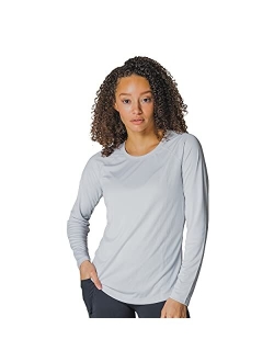 Vapor Apparel Women's UPF 50+ UV Moisture Wicking Sun Protection Outdoor Performance Long Sleeve T-Shirt