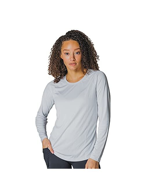 Vapor Apparel Women's UPF 50+ UV Moisture Wicking Sun Protection Outdoor Performance Long Sleeve T-Shirt