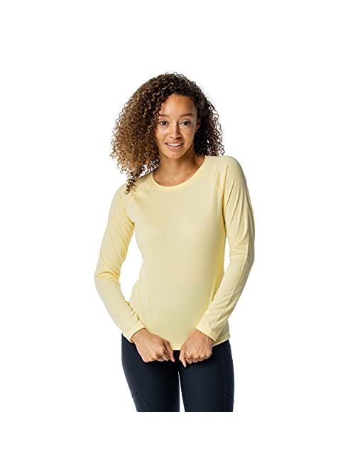 Vapor Apparel Women's UPF 50+ UV Moisture Wicking Sun Protection Outdoor Performance Long Sleeve T-Shirt