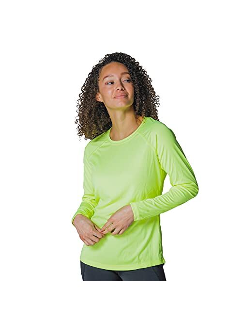 Vapor Apparel Women's UPF 50+ UV Moisture Wicking Sun Protection Outdoor Performance Long Sleeve T-Shirt