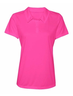 Women's Dry-Fit Golf Polo Shirts 3-Button Golf Polo's in 20 Colors XS-3XL Shirt