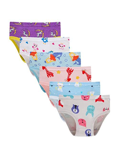 Boboking Baby Soft Cotton Underwear Little Girls'Briefs Toddler Undies