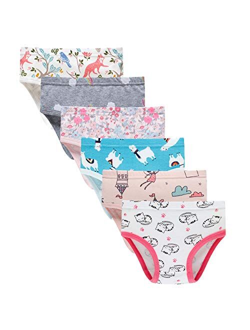 Boboking Baby Soft Cotton Underwear Little Girls'Briefs Toddler Undies