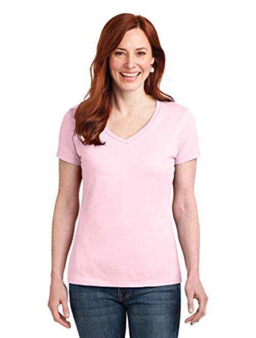 Hanes Women's Nano-T V-Neck T-Shirt