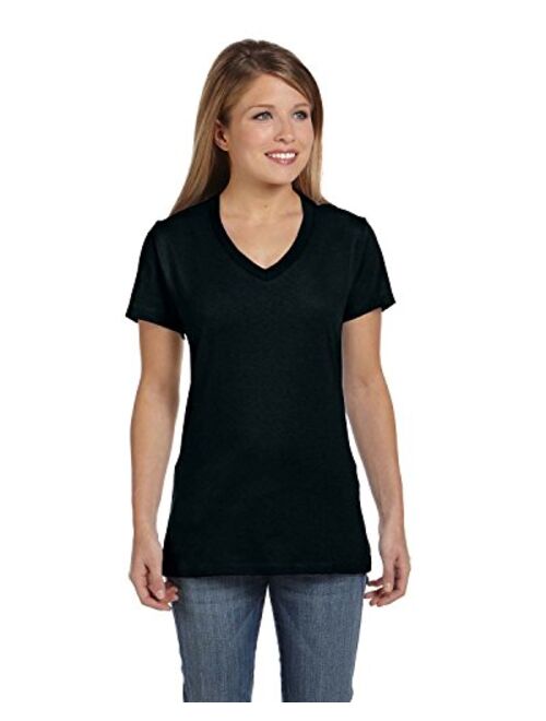 Hanes Women's Nano-T V-Neck T-Shirt