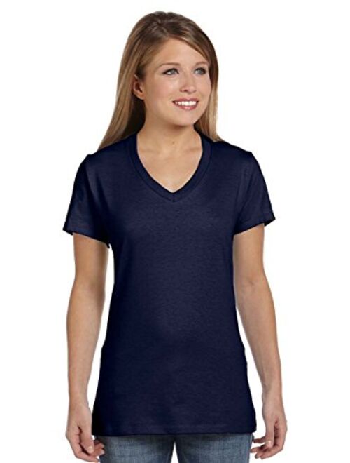 Hanes Women's Nano-T V-Neck T-Shirt