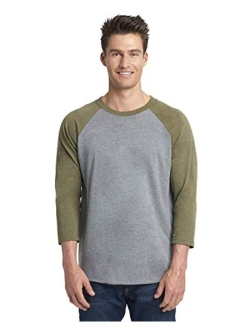 Next Level-Unisex Tri-Blend Three-Quarter Sleeve Raglan Tee-6051