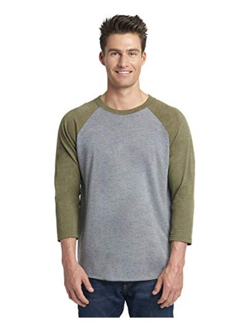 Next Level-Unisex Tri-Blend Three-Quarter Sleeve Raglan Tee-6051