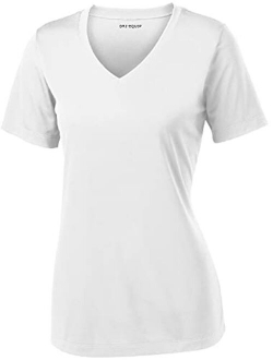 Women's Short Sleeve Moisture Wicking Athletic Shirts in Sizes XS-4XL