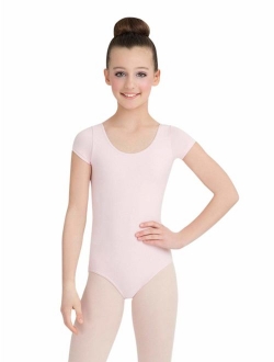 Big Girls' Classic Short Sleeve Leotard