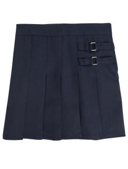 Girls' Two-Tab Pleated Scooter Skirt