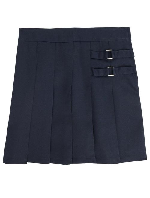 French Toast Girls' Two-Tab Pleated Scooter Skirt