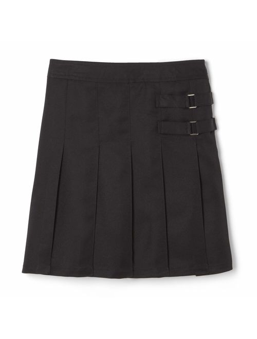 French Toast Girls' Two-Tab Pleated Scooter Skirt