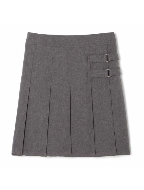 French Toast Girls' Two-Tab Pleated Scooter Skirt