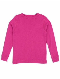 Long Sleeve Boys Girls Kids & Toddler T-Shirt 100% Cotton (2-14 Years) Variety of Colors