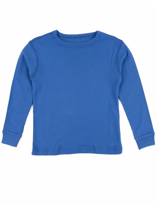 Leveret Long Sleeve Boys Girls Kids & Toddler T-Shirt 100% Cotton (2-14 Years) Variety of Colors