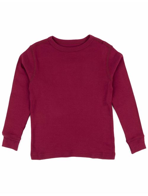 Leveret Long Sleeve Boys Girls Kids & Toddler T-Shirt 100% Cotton (2-14 Years) Variety of Colors