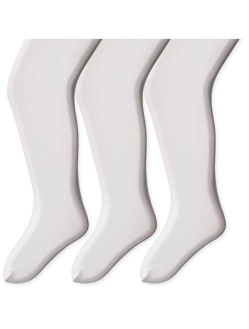 Danskin Girls' Microfiber Footed Tights