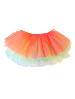 My Lello Little Girls 10-Layer Short Ballet Tulle Tutu Skirt (4 mo. - 3T)