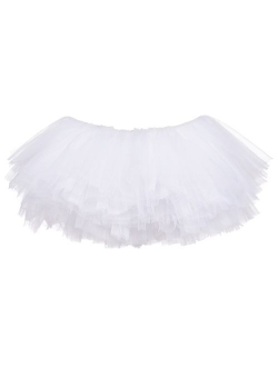 My Lello Little Girls 10-Layer Short Ballet Tulle Tutu Skirt (4 mo. - 3T)