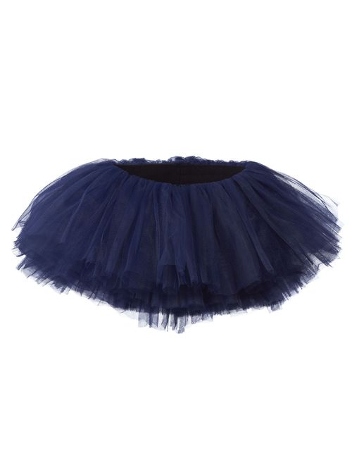 My Lello Little Girls 10-Layer Short Ballet Tulle Tutu Skirt (4 mo. - 3T)