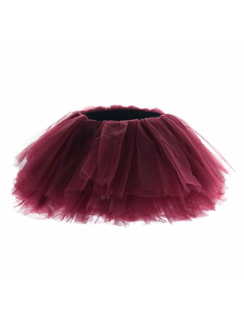 My Lello Little Girls 10-Layer Short Ballet Tulle Tutu Skirt (4 mo. - 3T)