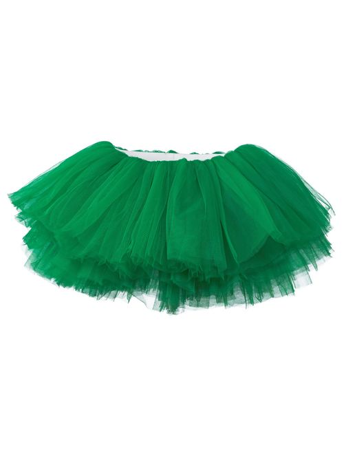 My Lello Little Girls 10-Layer Short Ballet Tulle Tutu Skirt (4 mo. - 3T)