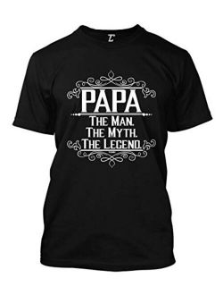 Papa The Man, The Myth, The Legend Men's T-Shirt